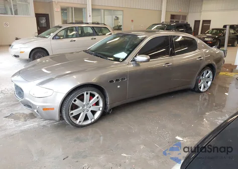 2007 Maserati Quattroporte Base Duoselect/Executive Duoselect/Sport Gt Duoselect из США, поврежденный, VIN ZAMCE39A970026890
